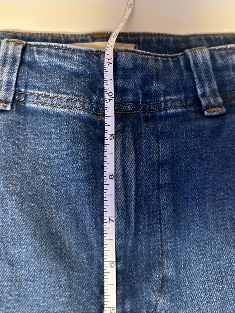 Madewell High Waist Tapered Denim 26 Vintage Wash Side Panel Jeans NWT - Picture 11 of 13